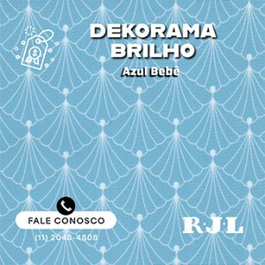 Dekorama Brilho - Azul Bêbe