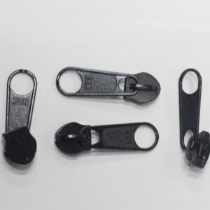 Cursor Para Zíper de Nylon N° 5 PRETO - Pacote com100 Unidades