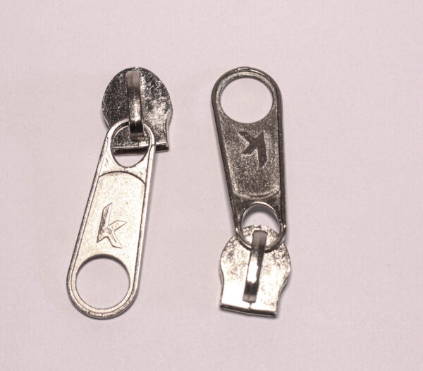 Cursor Para Zíper de Nylon N° 10 Niquelado - Pacote com100 Unidades